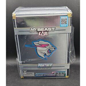 MrBeast Lab Neon Panther 6.5" Collector Action Figure Authentic Details New Seal